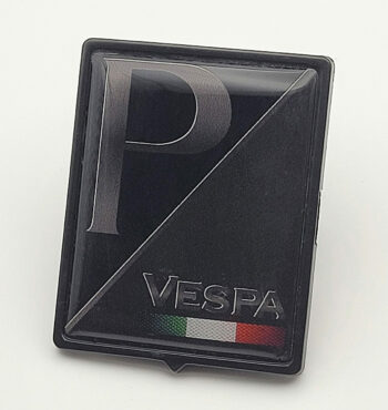 Vespa-Piaggio Emblem P- Italia Schwarz